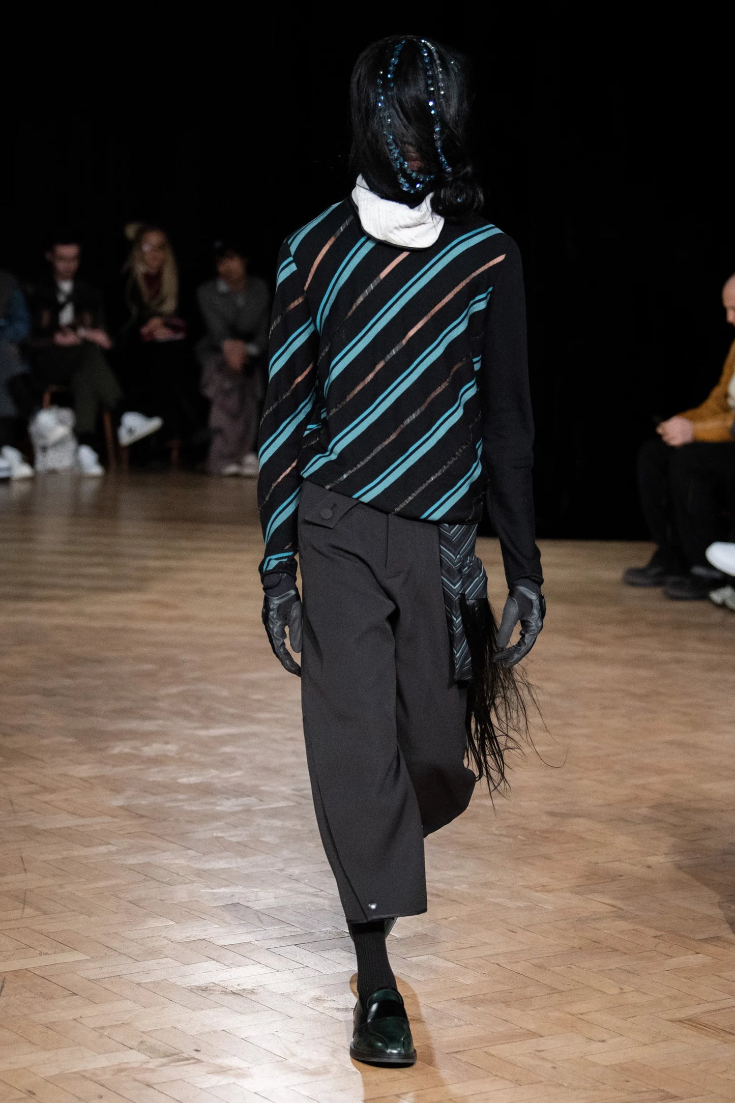 2019aw kiko kostadinov lentz trousers XS