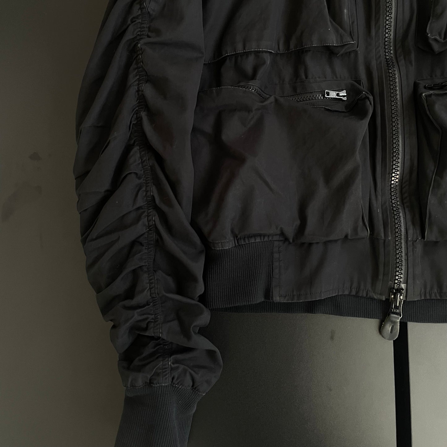 2006ss bernhard willhelm Shirring process bomber jacket M