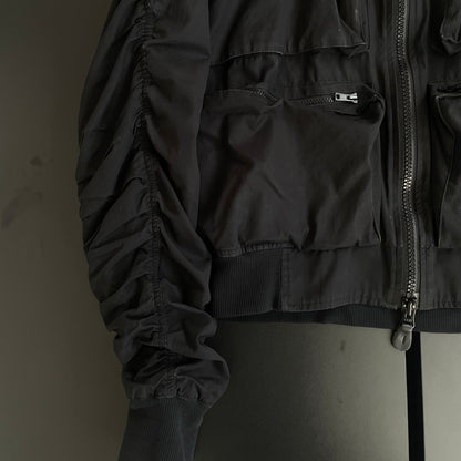 2006ss bernhard willhelm Shirring process bomber jacket M