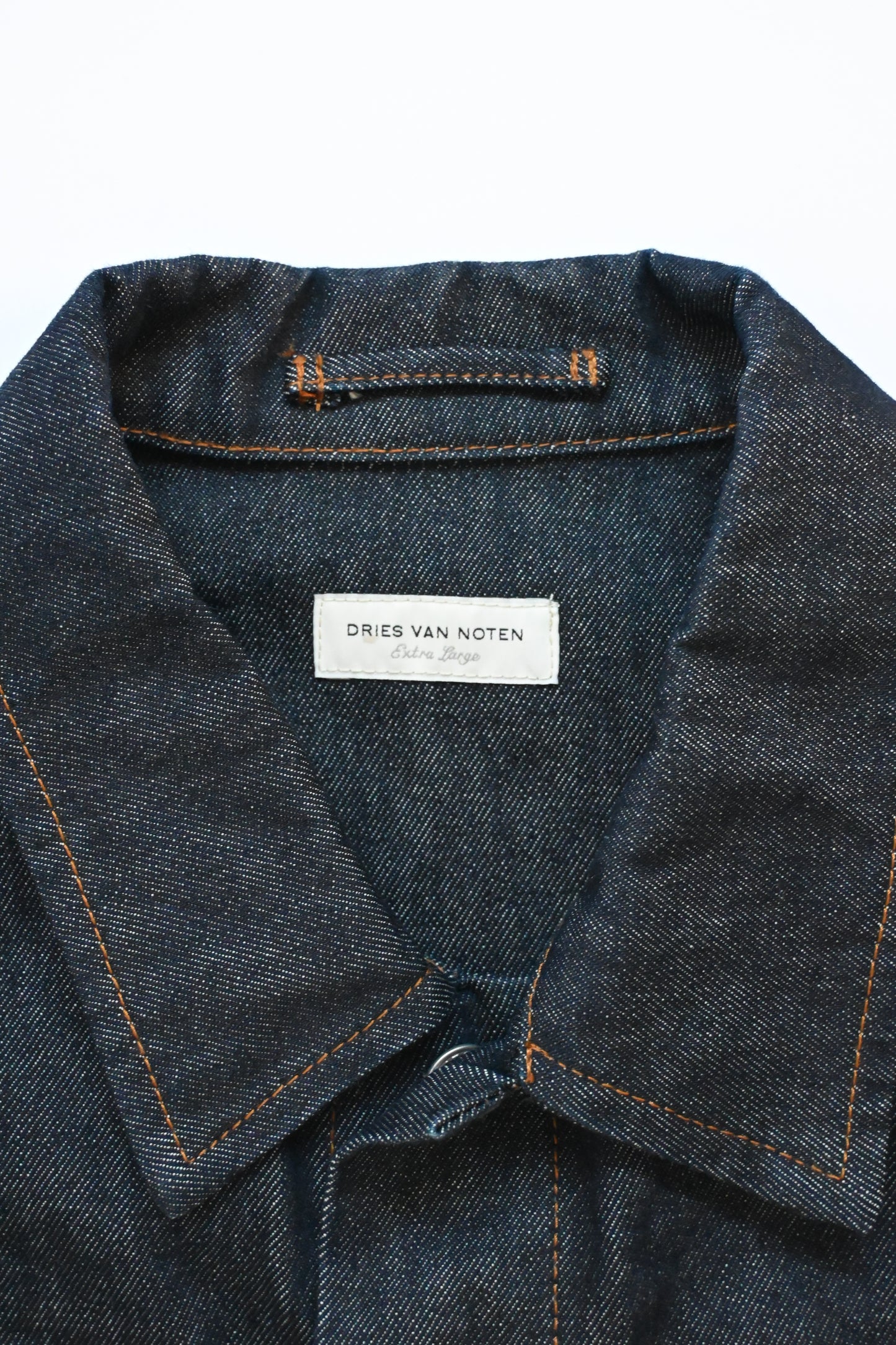 2022ss dries van noten indigo denim jacket XL