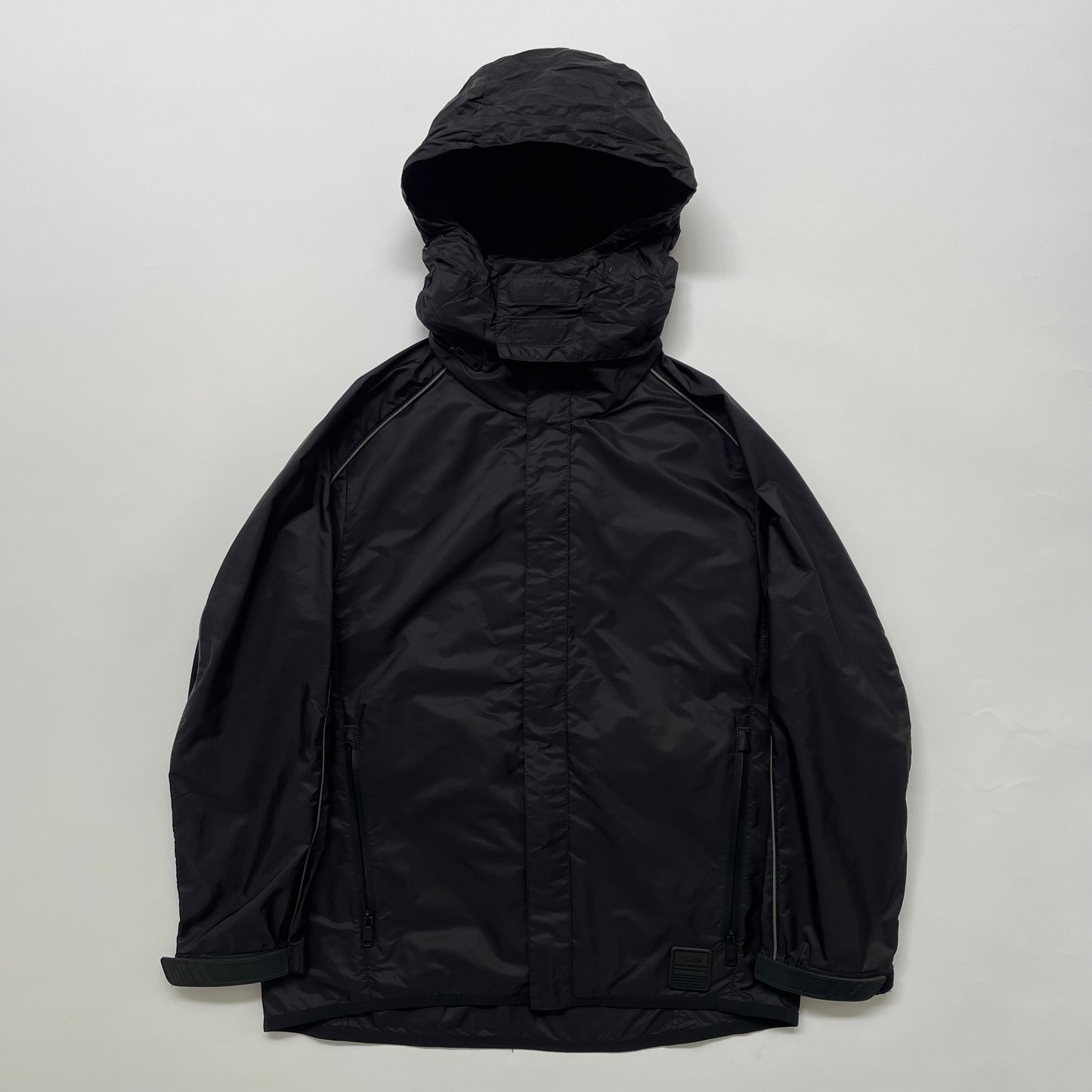 2018ss prada piping docking nylon blouson 44