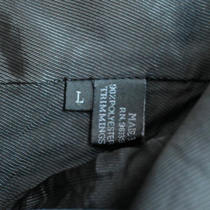 1999aw prada leather piping nylon blouson L