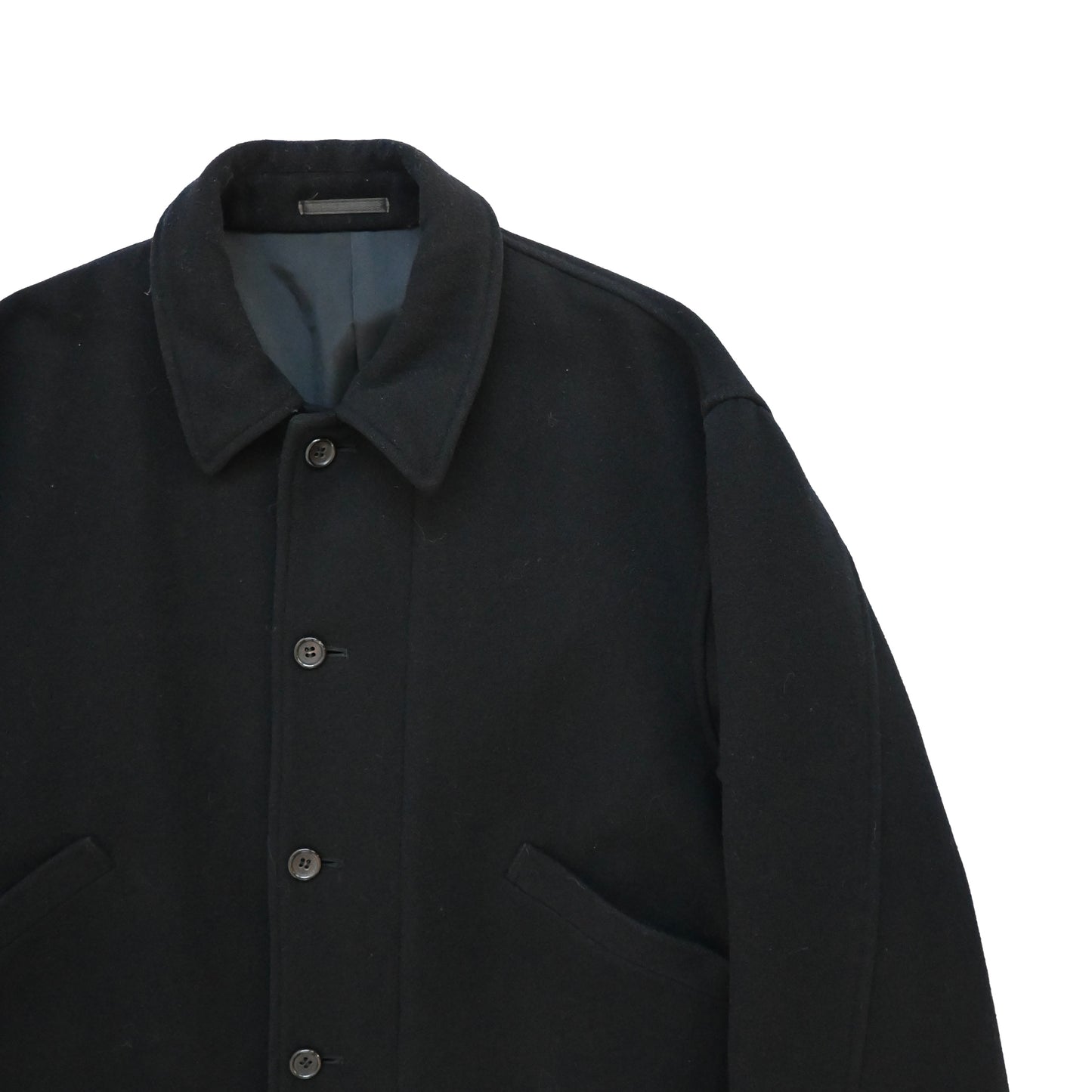 1988aw comme des garcons homme melton wool half coat M