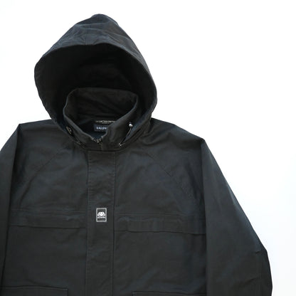 2023aw balenciaga reversible hood zipped cotton windbreaker 46