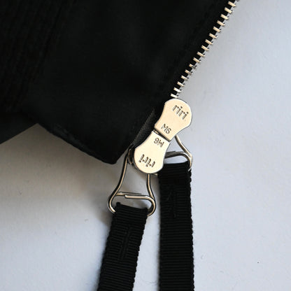 2014aw dries van noten silk back zip bomber jacket S