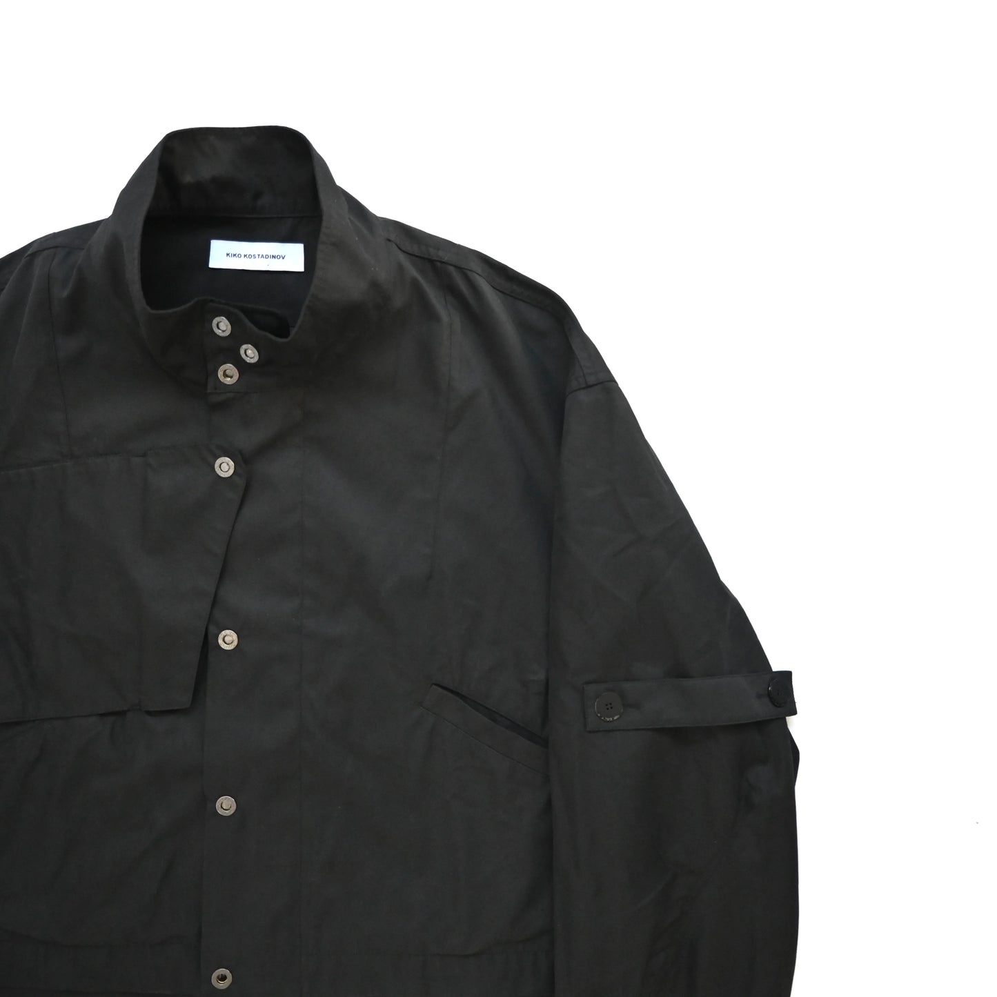 2023aw kiko kostadinov meno cropped jacket 50