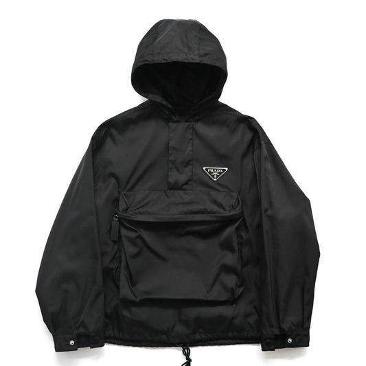 2020ss prada sgb407 anorak nylon hoodie S