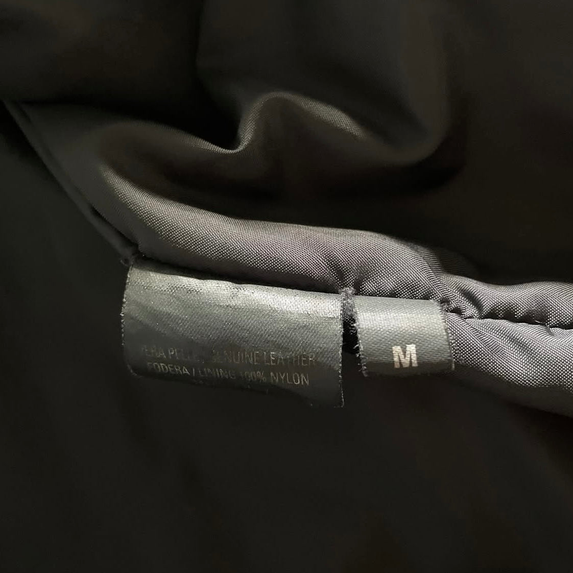 2000aw Neil barrett lamb leather jacket
M