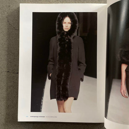 2004aw hussein chalayan fur docking wool coat 40