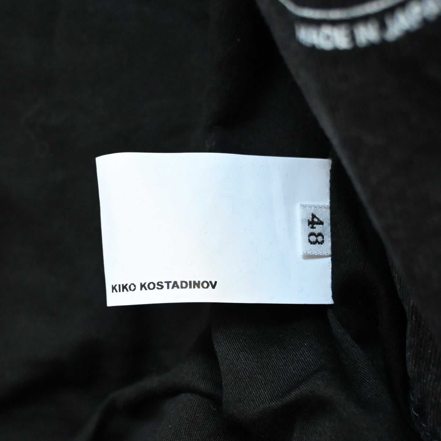2025ss kiko kostadinov konkord denim bomber jacket 48