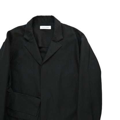 2017aw kiko kostadinov 3D high-end lab coat L