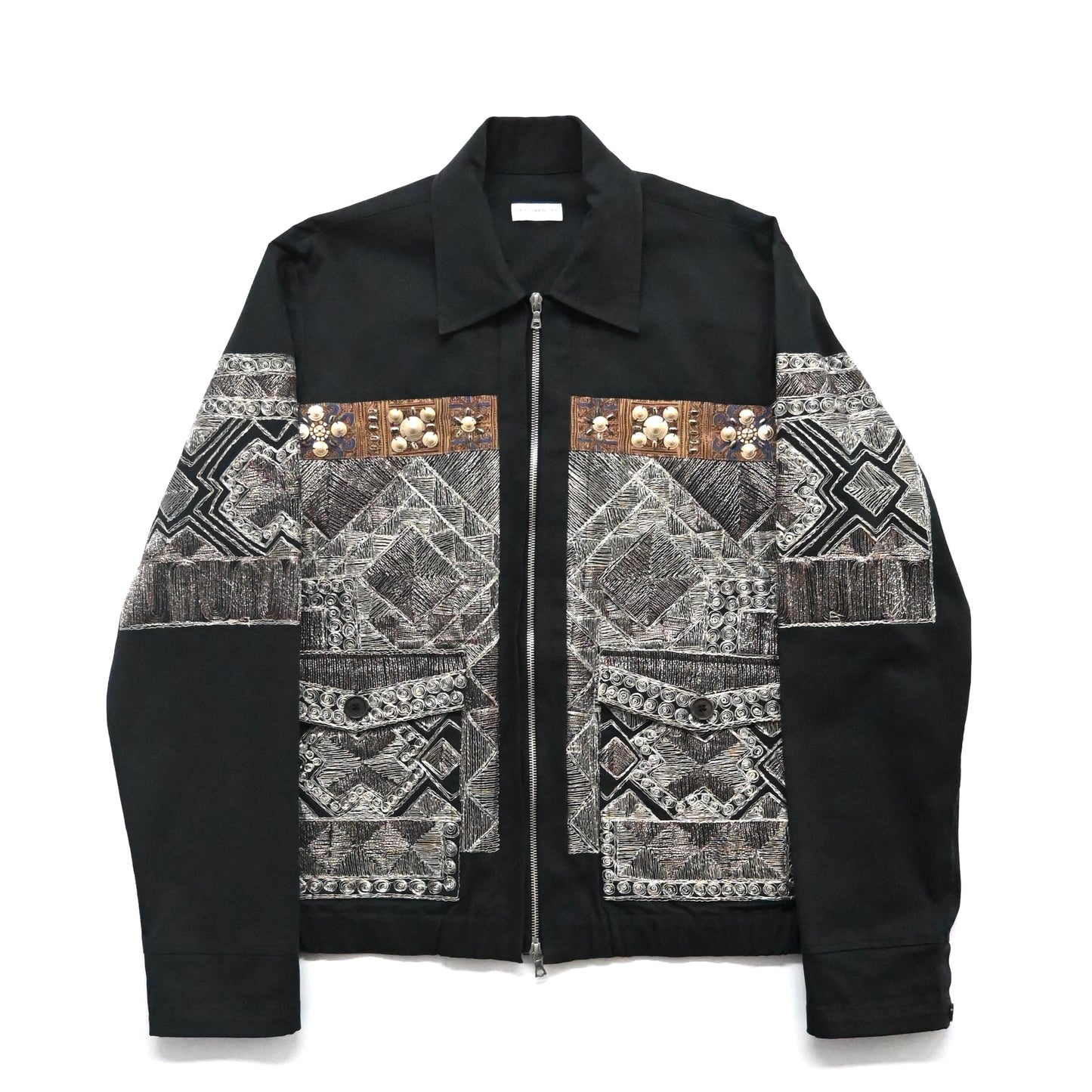2015aw dries van noten embroidered cotton jacket 48