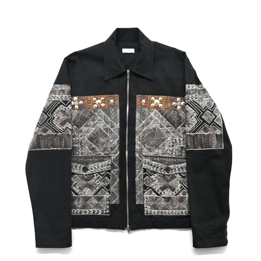 2015aw dries van noten embroidered cotton jacket 48
