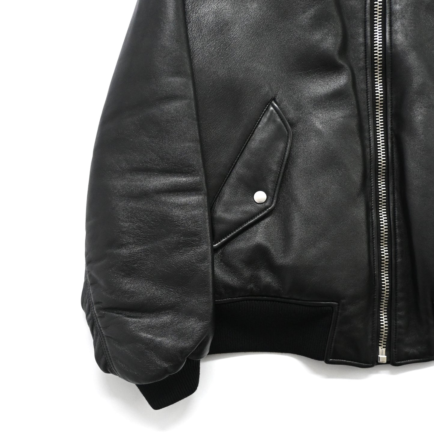 2021aw prada nappa leather bomber jacket 50 by raf simons