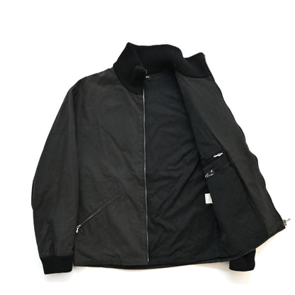 1990s agnes b kint docking High neck cotton blouson 48