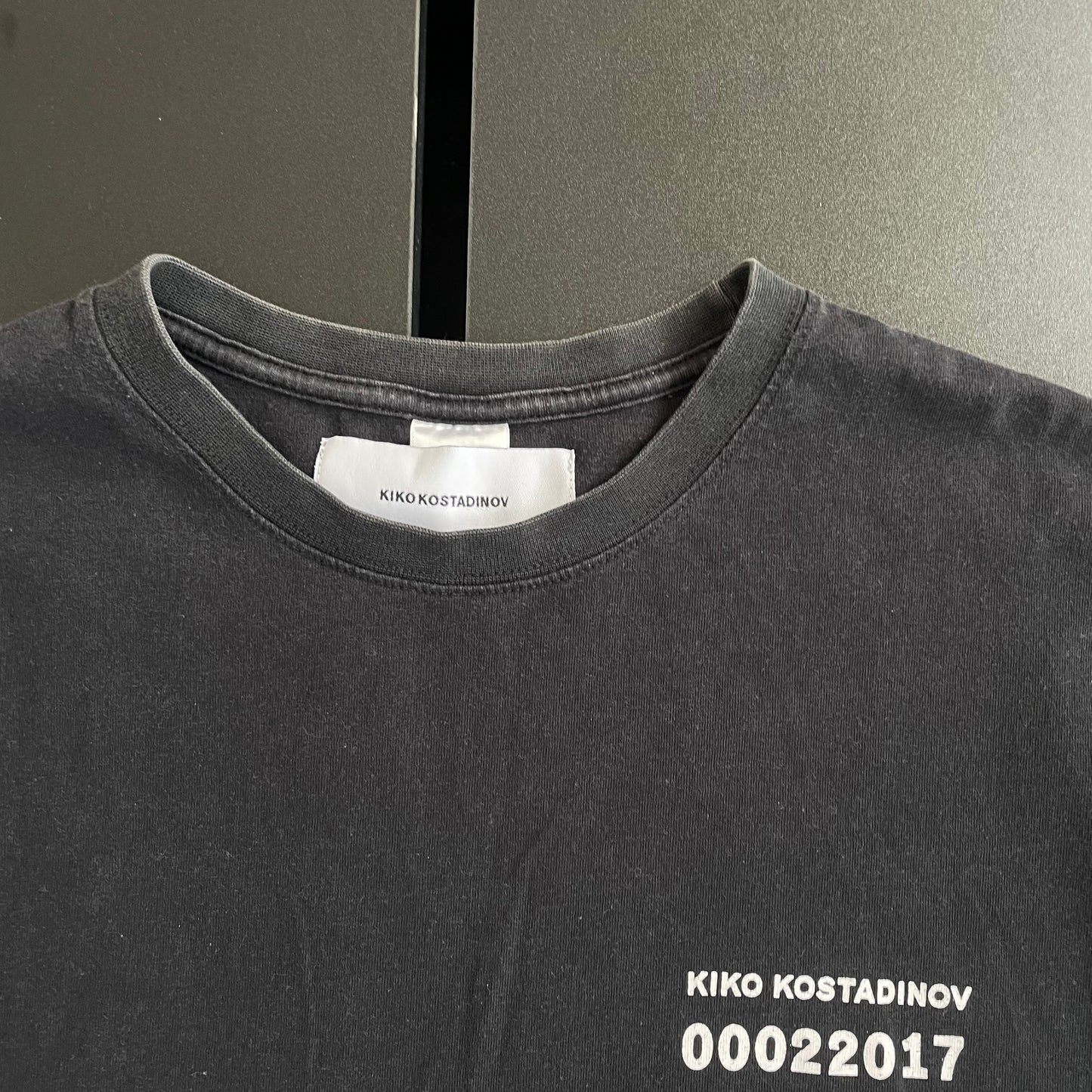 2017ss kiko kostadinov cotton t shirt L