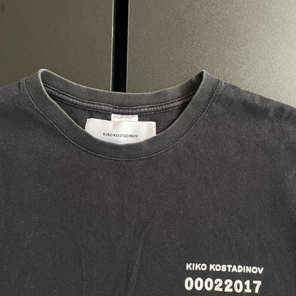 2017ss kiko kostadinov cotton t shirt L