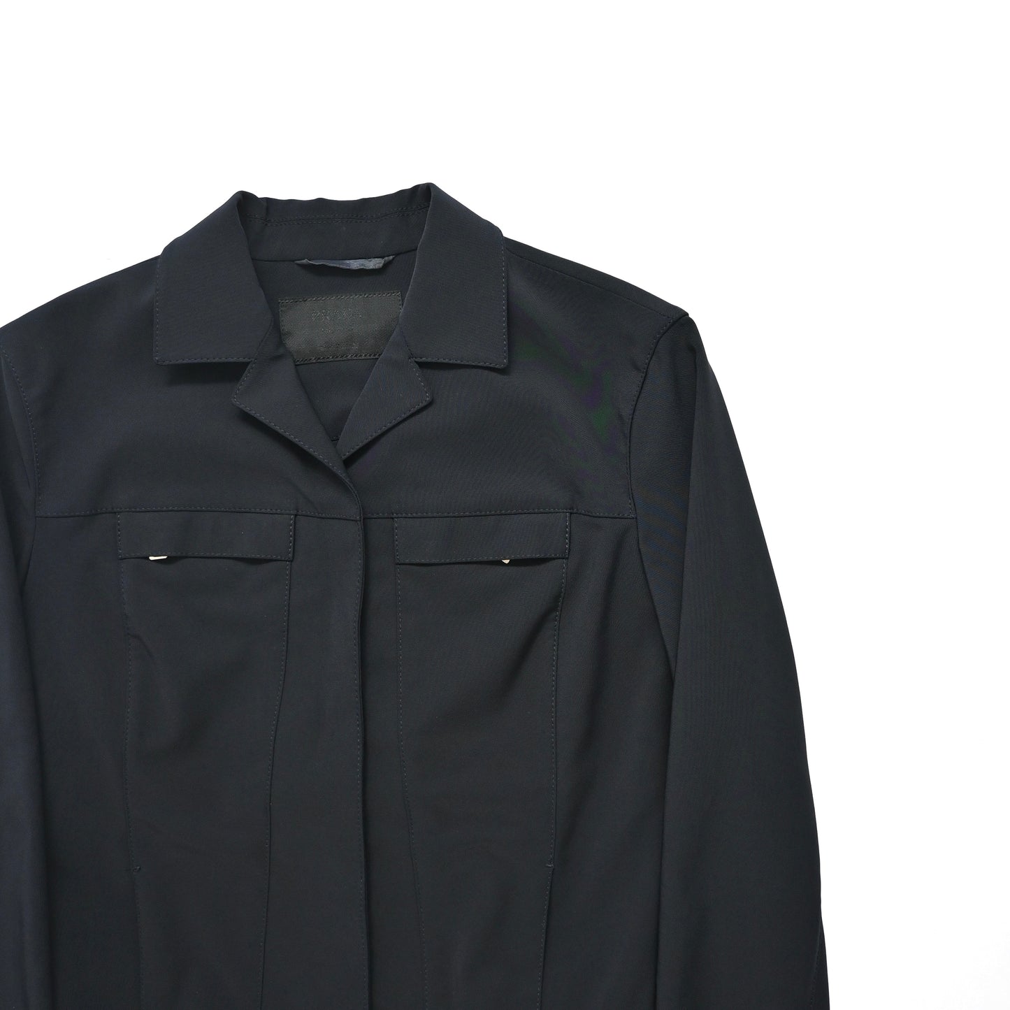 1999ss prada front logo nylon blouson 38