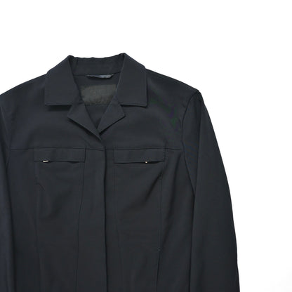 1999ss prada front logo nylon blouson 38