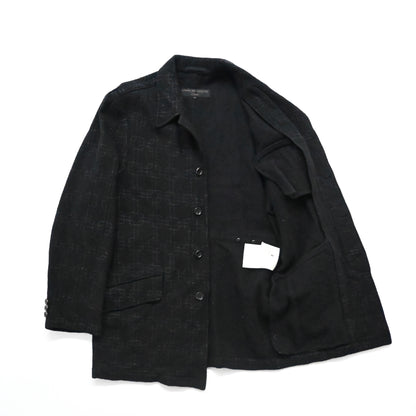 2003aw comme des garcons homme geometric pattern wool jacket M