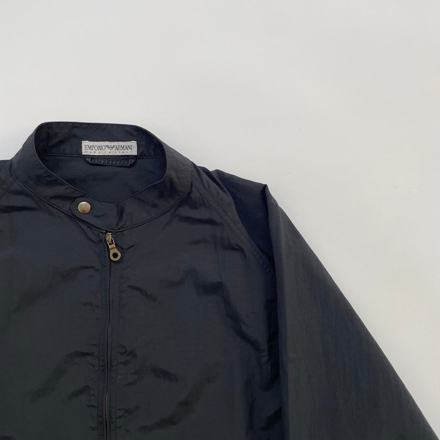 1990s emporio armani nylon short blouson 48