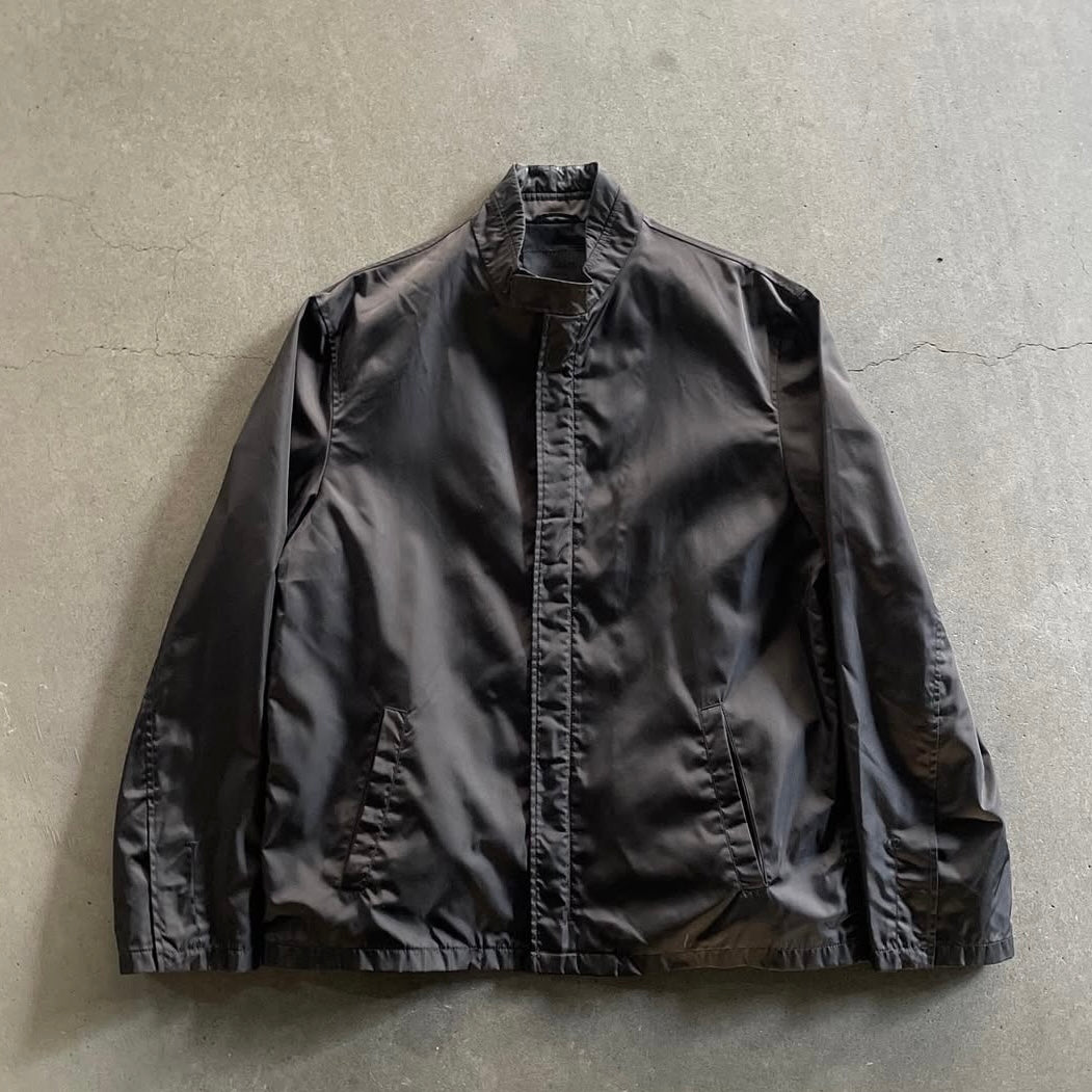 1998aw prada half neck nylon jacket XL – vexed_store