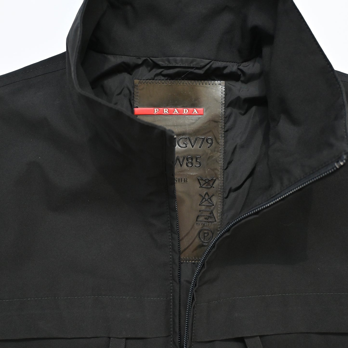 1998ss prada half zip Gore-Tex blouson 50