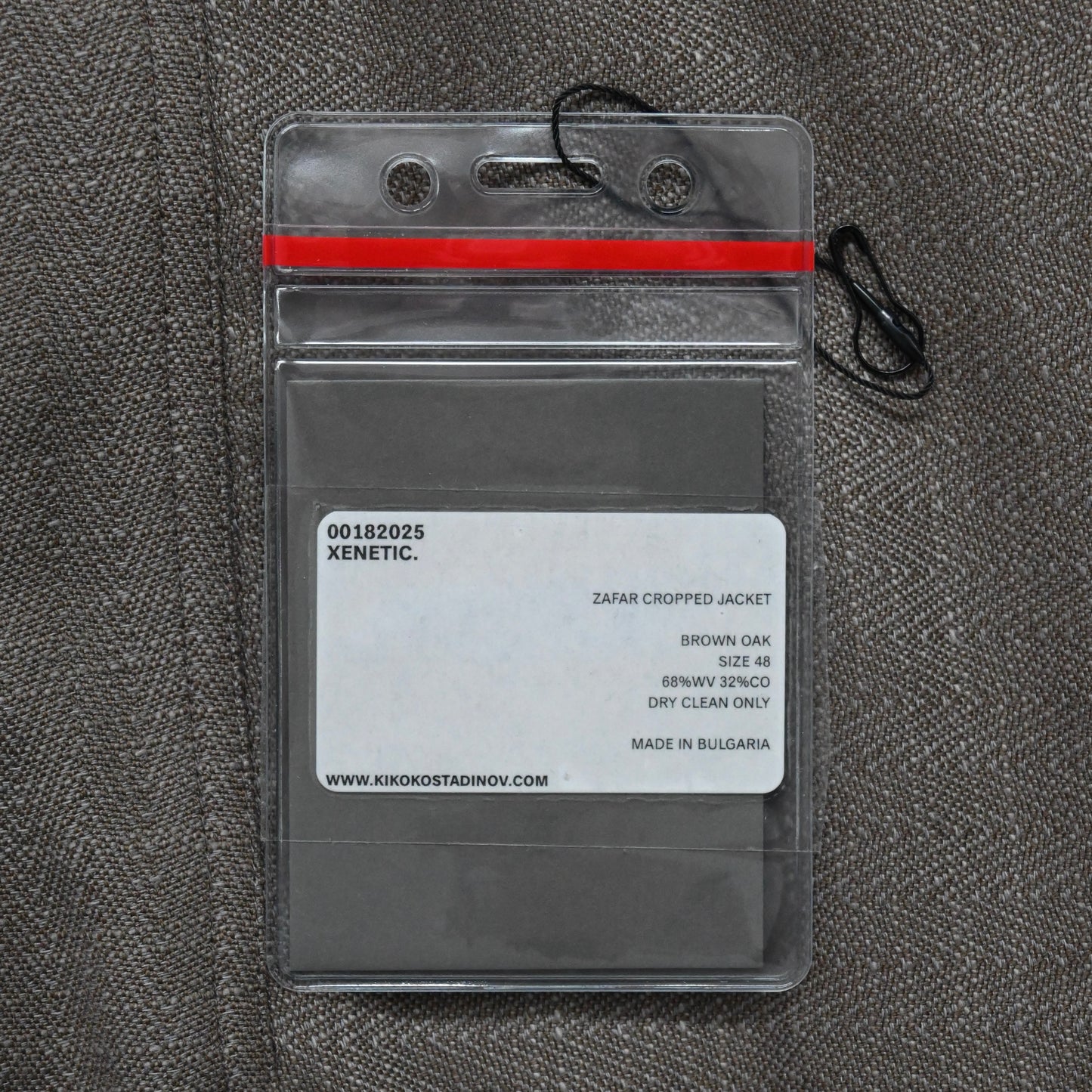 2025ss kiko kostadinov zafar cropped jacket 48