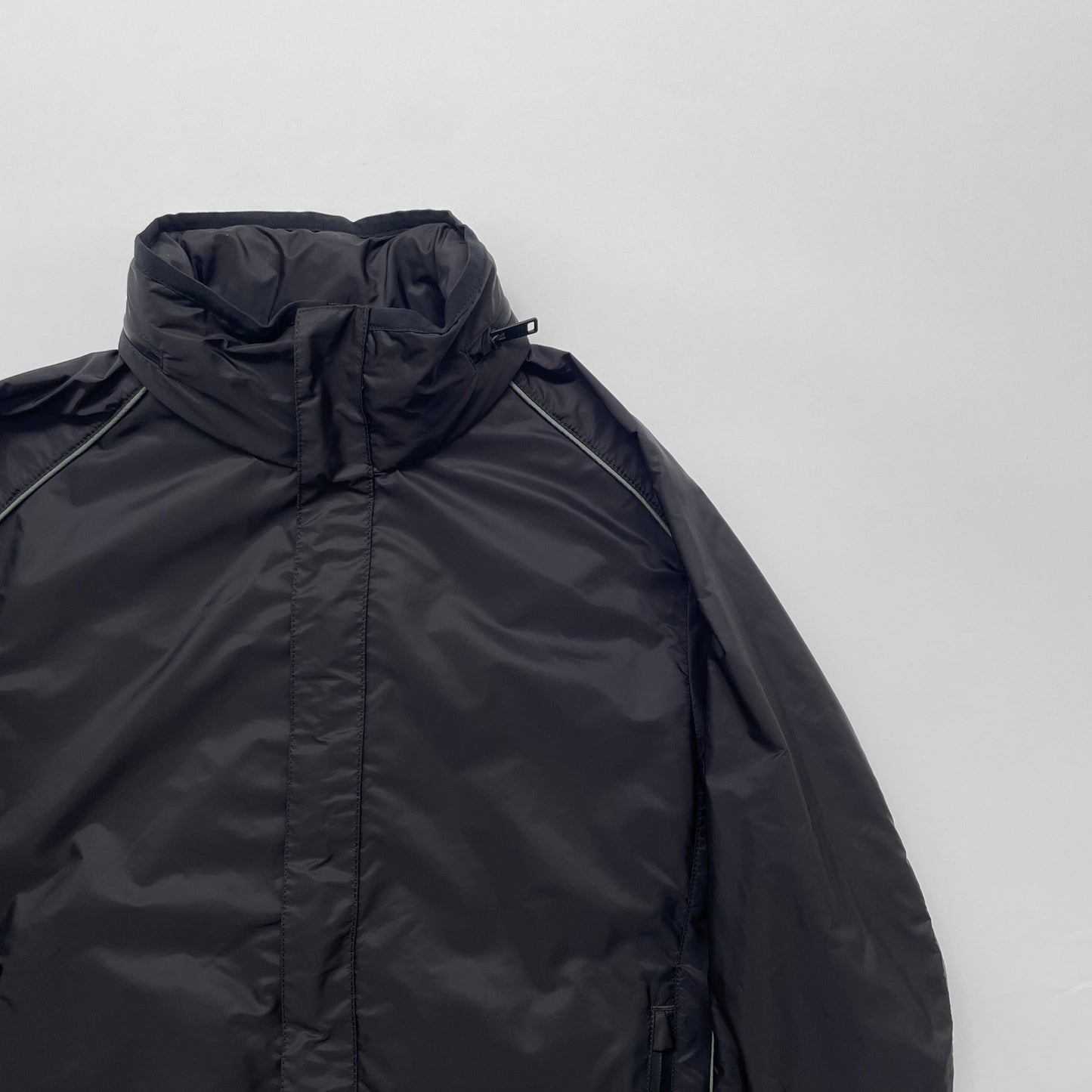 2018ss prada piping docking nylon blouson 44