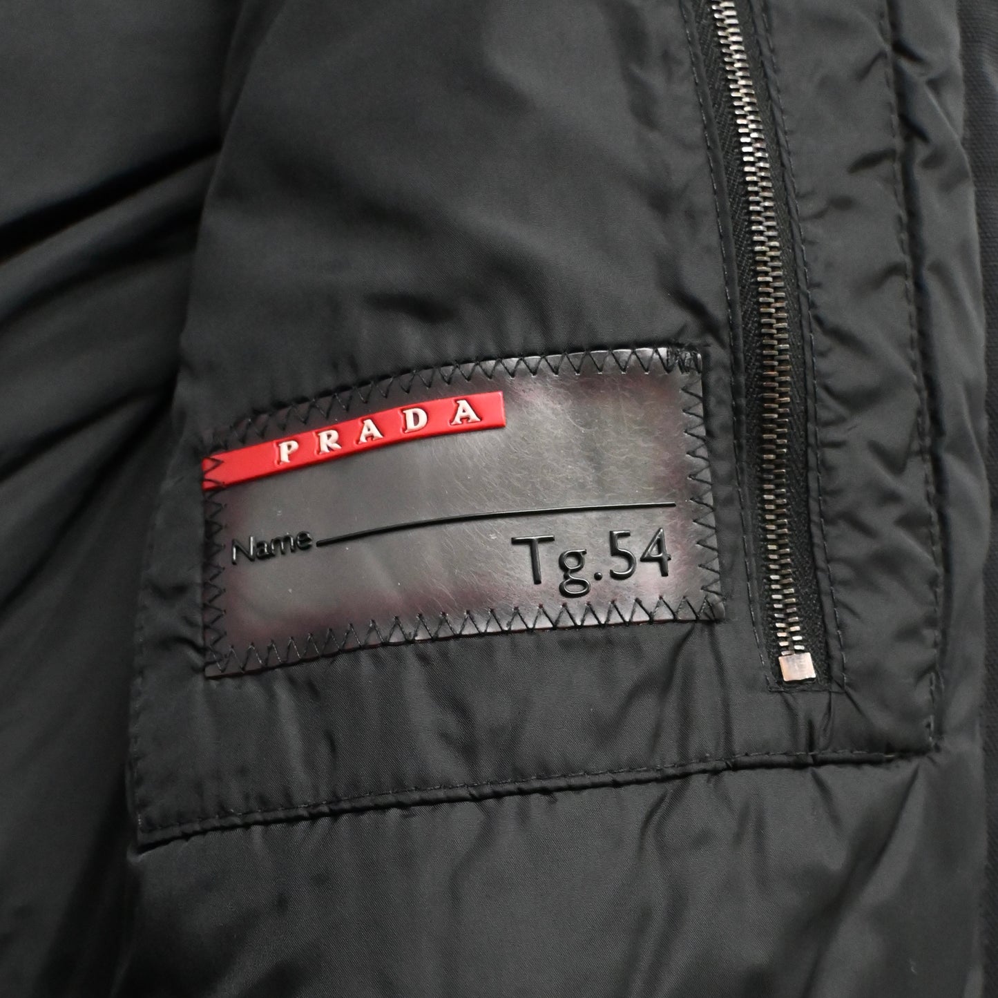 2000s prada sports boa docking  nylon gimmick jacket 54