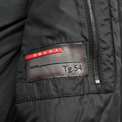 2000s prada sports boa docking  nylon gimmick jacket 54