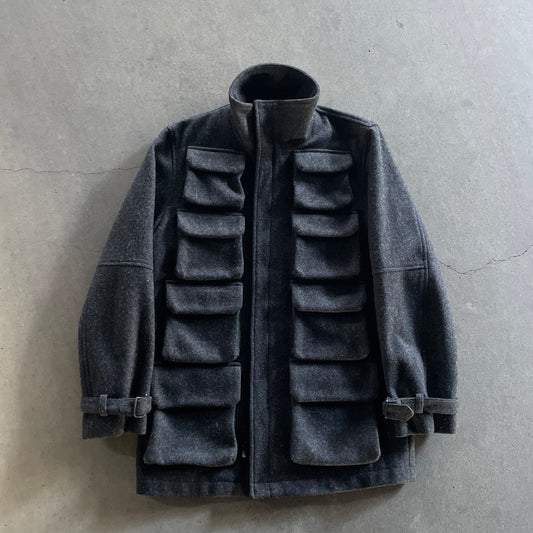 1990s ryuichiro shimazaki mulch pocket coat M