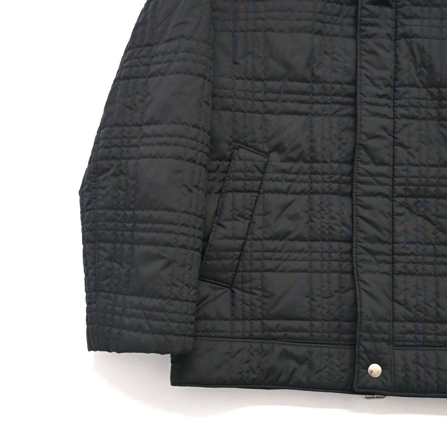 1999aw miu miu boy‘s quilting     high neck jacket L