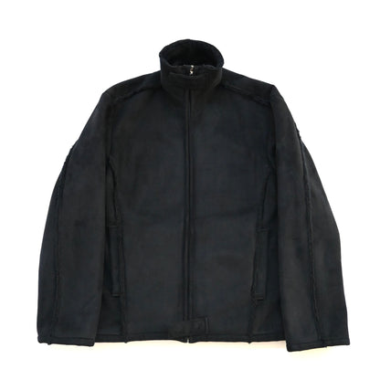 2000aw so by alexander van slobbe fake mouton diviser blouson 48