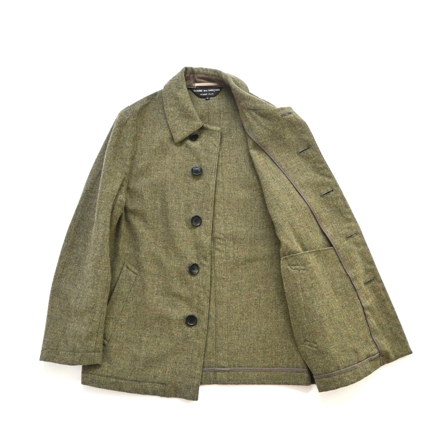 1998aw comme des garcons homme plus wool half coat L