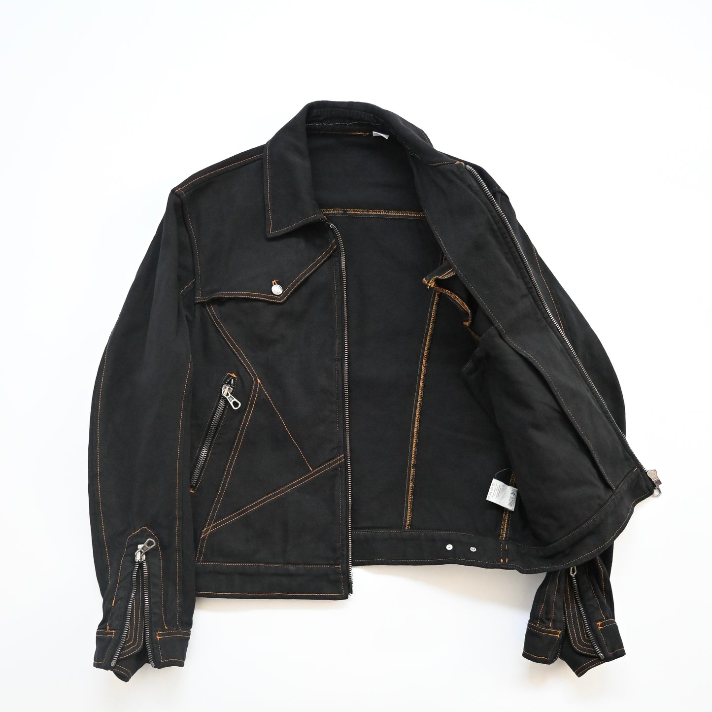 2004ss john galliano western denim jacket 46