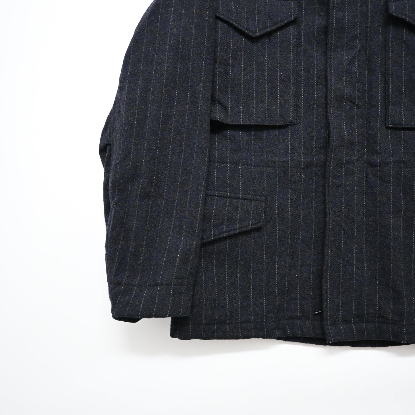 2006aw junya watanabe comme des garcons M-65 stripe wool jacket S