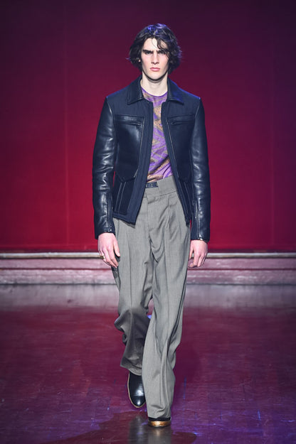 2015aw martin margiela riders cow leather jacket 52
