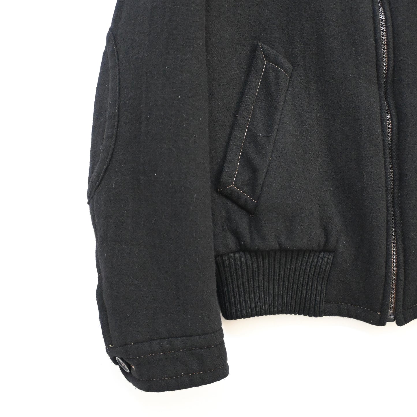 2017aw prada boa docking wool blouson 48