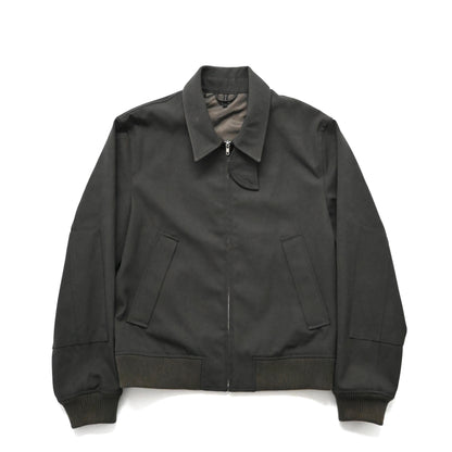 2023aw helmut lang twill wool-blend bomber jacket L