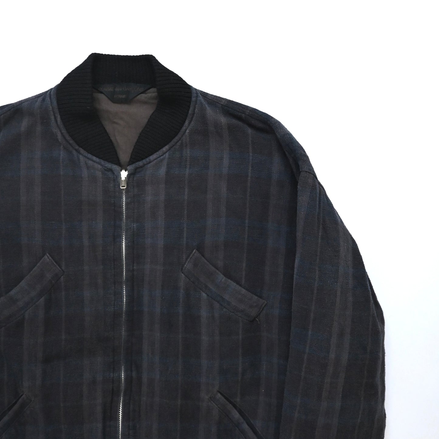 1980s comme des garcons homme reversible wool blouson M