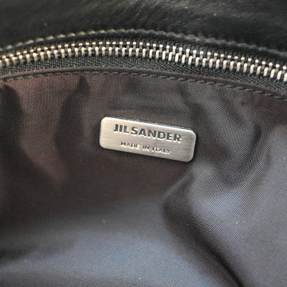 2002ss jil sander leather docking mulch pocket hand bag