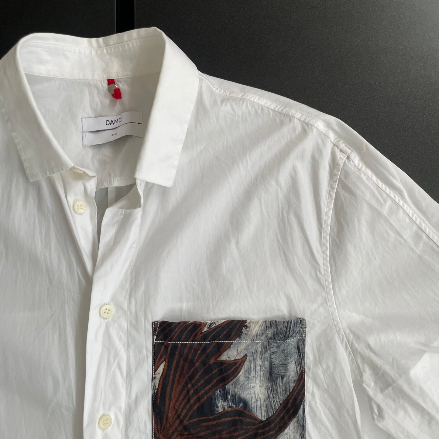 2021ss oamc cotton shirt S