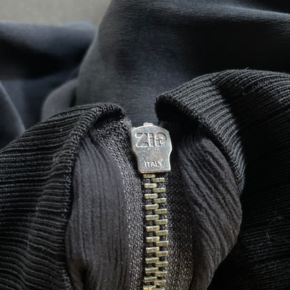 1997ss jean paul gaultie haute couture acetate bomber jacket 48