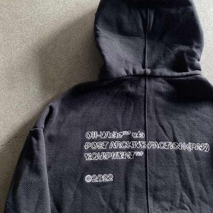 2022aw post archive faction x off-white
equipment hoodie M