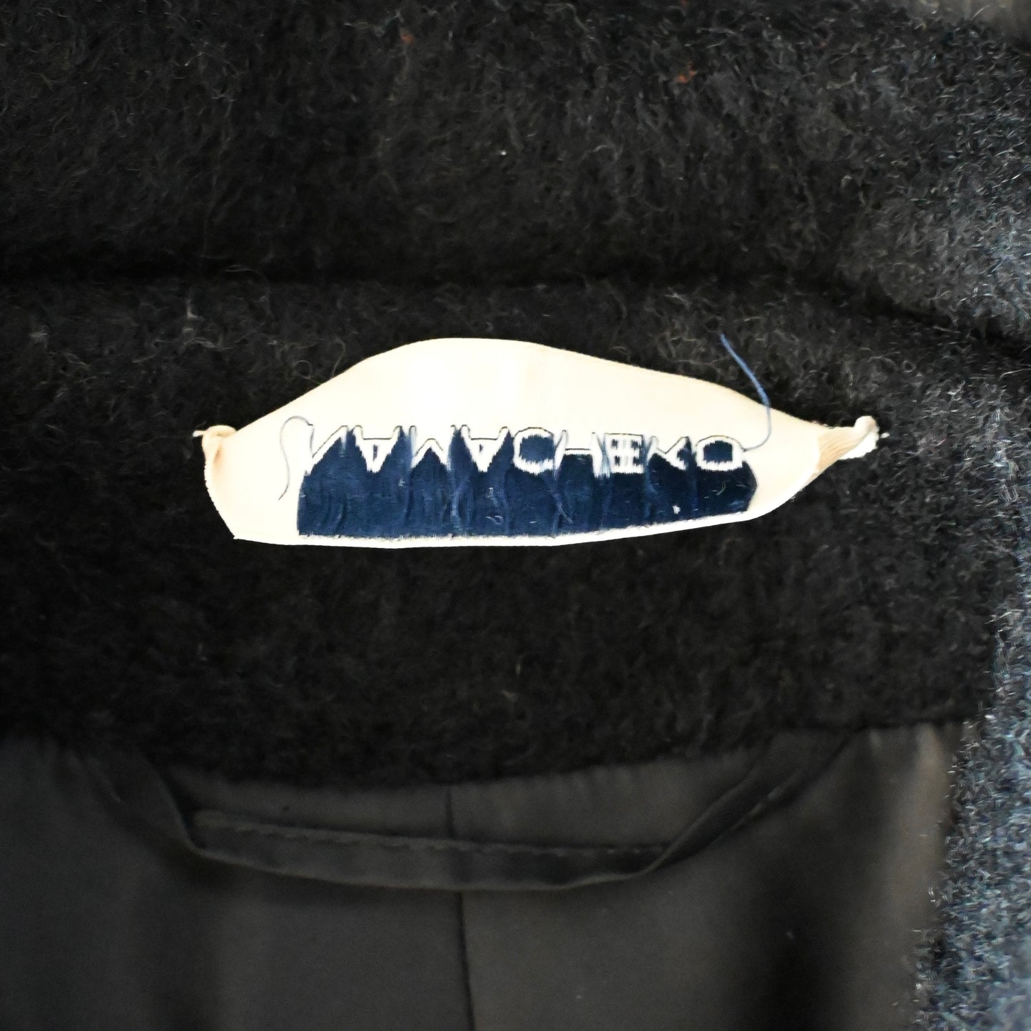 2018aw namacheko shetland wool pea coat M