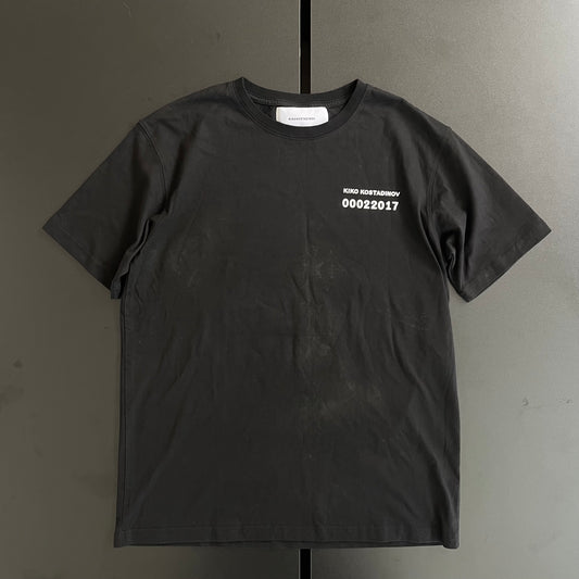 2017ss kiko kostadinov cotton t shirt L