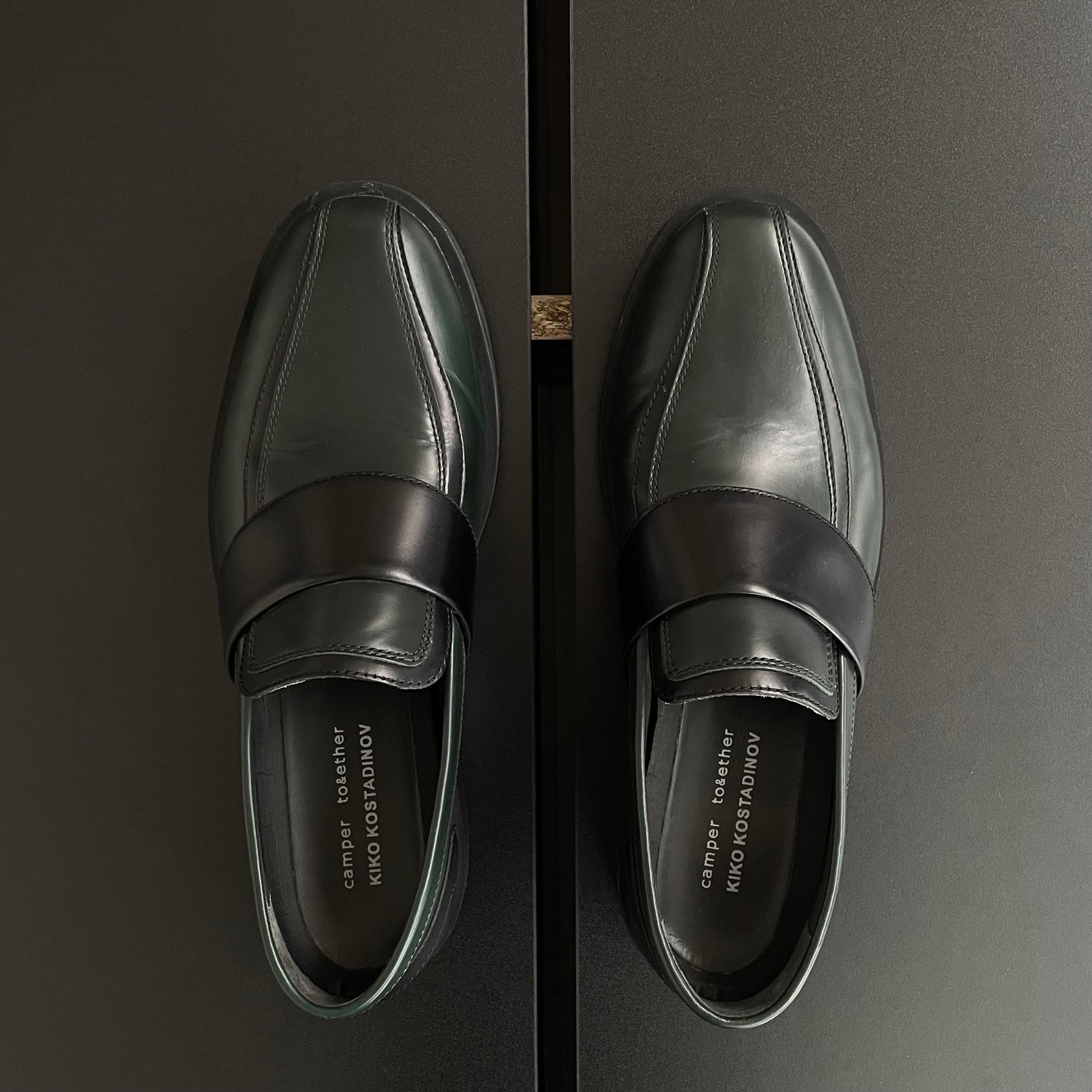 2019aw kiko kostadinov camper leather loafer 43