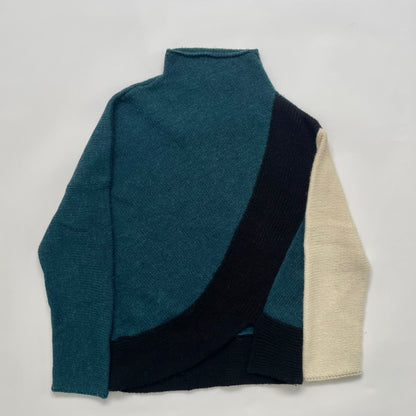 2019aw kiko kostadinov Ggeen merino and alpaca rex sweater S