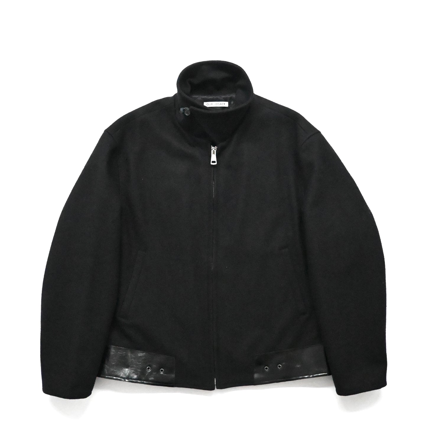 2023aw our legacy black leather hum jacket 48